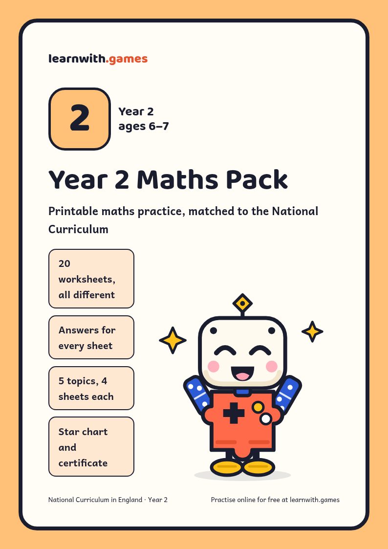 Cover of the Year 2 Maths Pack