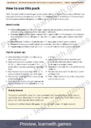 Preview: How to use, quest map, sticker chart and certificates file, page 1: how to use this pack