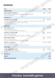 Preview of page 2: Contents