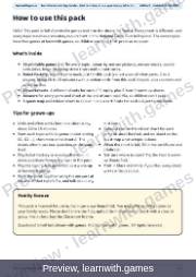 Preview: How to use, quest map, sticker chart and certificates file, page 1: how to use this pack