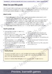 Preview: How to use, quest map, sticker chart and certificates file, page 1: how to use this pack
