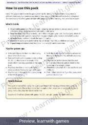Preview: How to use, quest map, sticker chart and certificates file, page 1: how to use this pack