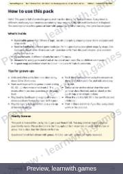 Preview: How to use, quest map, sticker chart and certificates file, page 1: how to use this pack